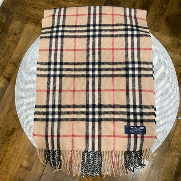 Burberry Accessories Burberry Classic Check Cashmere Scarf Poshmark